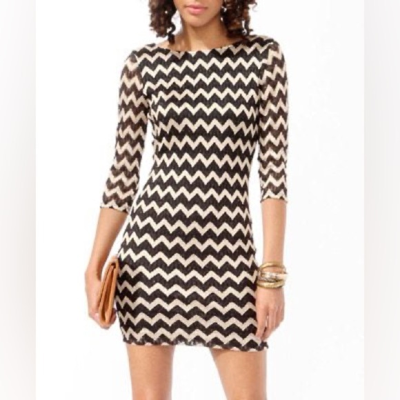 Forever 21 Dress 3/4 length sleeves size‎ L - Picture 1 of 14